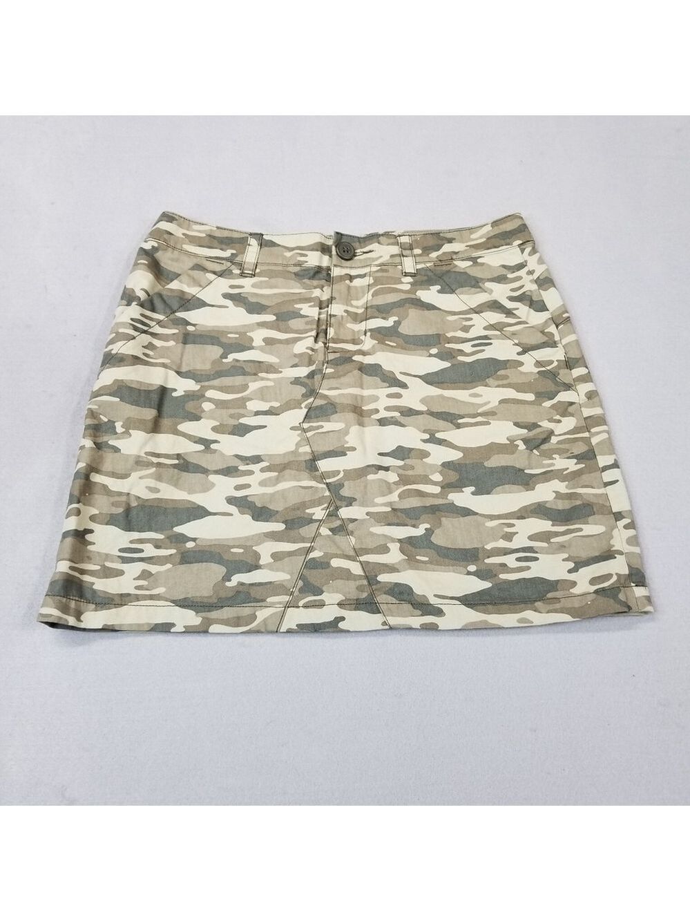 Columbia Skirt Womens Size 2 Camo Camouflage A-Line Outdoor Cotton 28" Waist